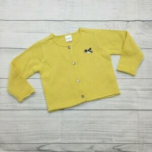 12/18m Absorba Yellow Cardigan